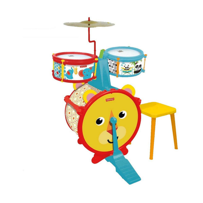 Batterie musicale Fisher Price animaux Plastique