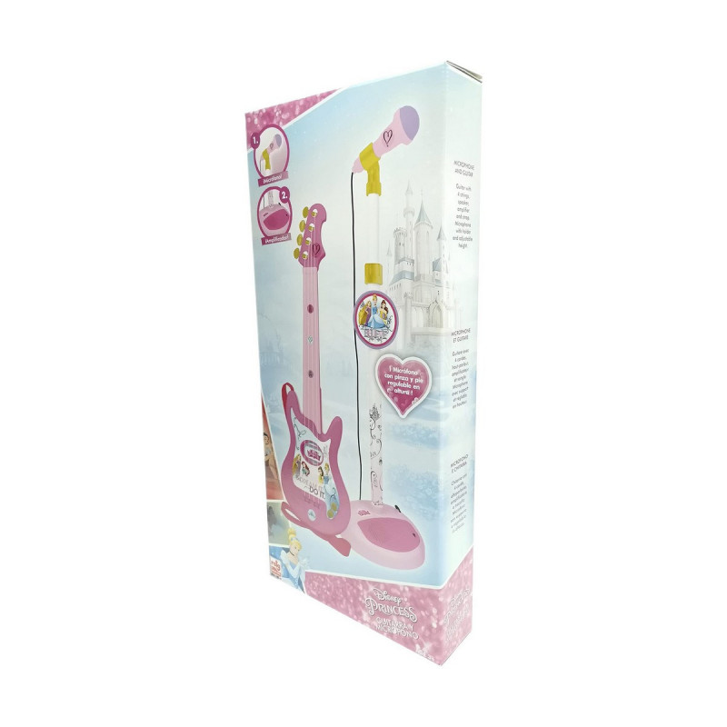 Image secondaire de Guitare pour Enfant Disney Princess Microphone Rose Princesses Disney