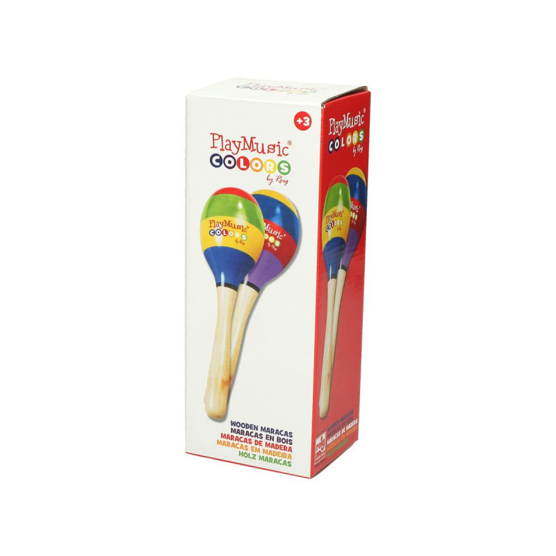 Image secondaire de Maracas Reig Bois Multicouleur