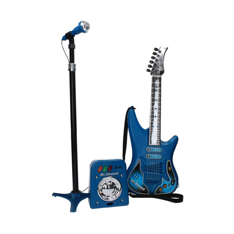 Image secondaire de Guitare pour Enfant Reig Microphone Bleu