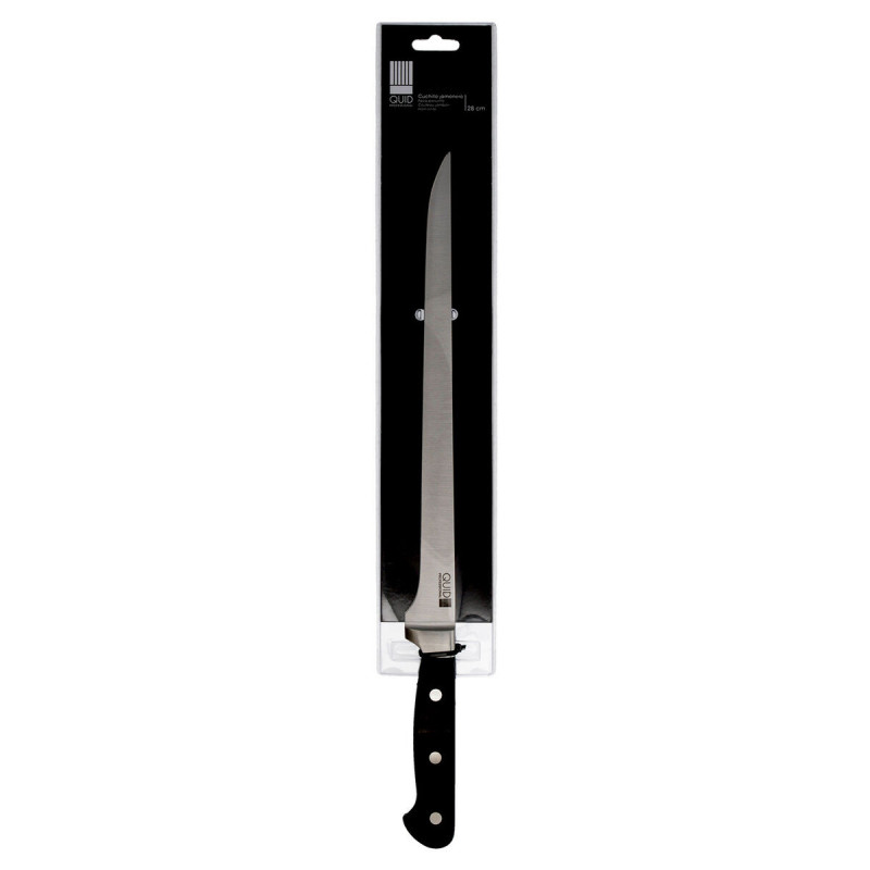 Image secondaire de Couteau à jambon Quid Professional Inox Chef Black Métal 28 cm (Pack 6x)