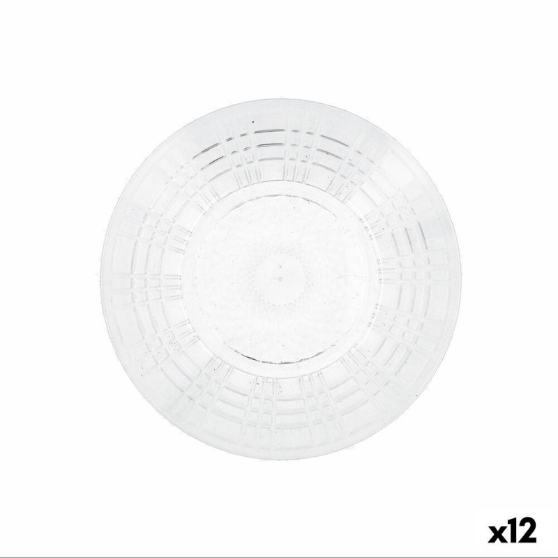 Image secondaire de Assiette à dessert Quid Viba Transparent Plastique (12 Unités) (Pack 12x)