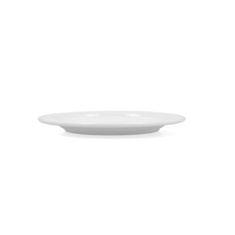 Image secondaire de Assiette à dessert Bidasoa Glacial Ala Estrch Blanc Céramique 20 cm (6 Unités) (Pack 6x)