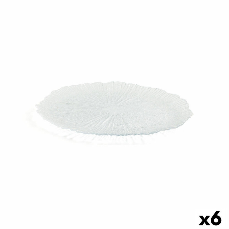 Image secondaire de Assiette plate Quid Mar de Viento Transparent verre (Ø 32 cm) (Pack 6x)