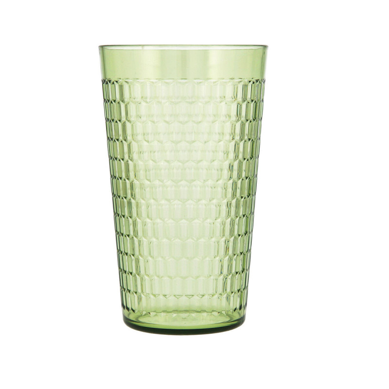 Verre Quid Viba Vert Plastique 650 ml (12 Unités) (Pack 12x)