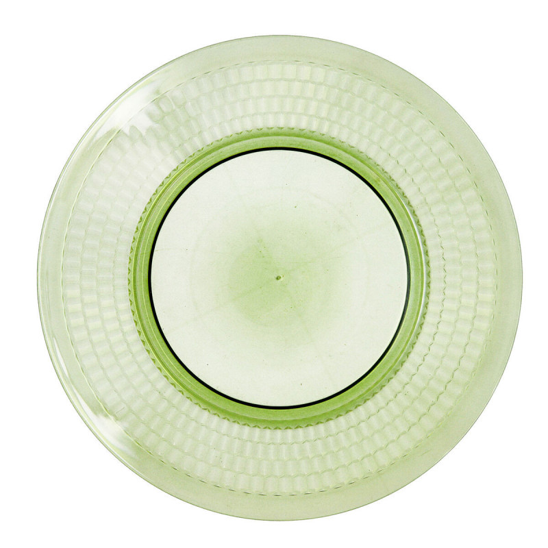 Assiette plate Quid Viba Vert Plastique 27 cm Ø 27 cm (12 Unités) (Pack 12x)