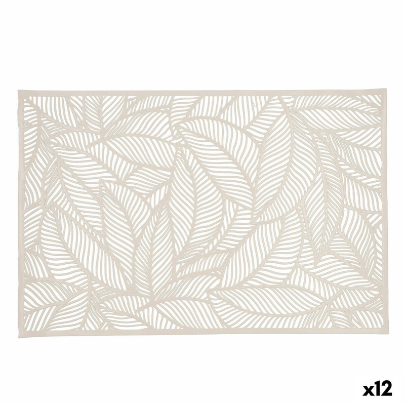 Image secondaire de Dessous de plat Quid Habitat Volets Beige 30 x 45 cm (Pack 12x)