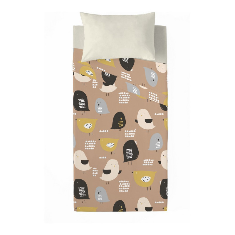 Drap Popcorn Baby Chick 160 x 270 cm (Lit 1 personne)