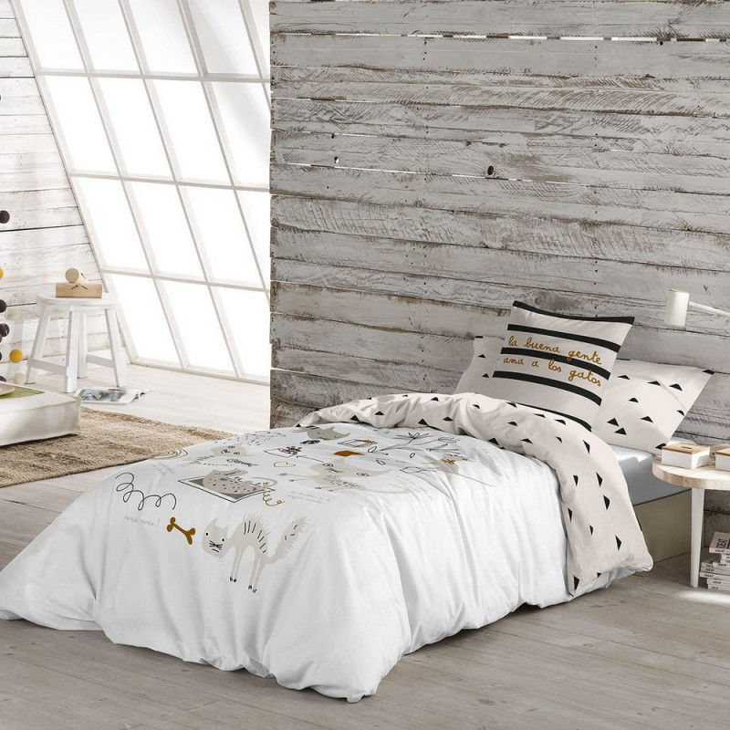 Image secondaire de Housse de Couette Panzup Cats Lit king size (260 x 220 cm)