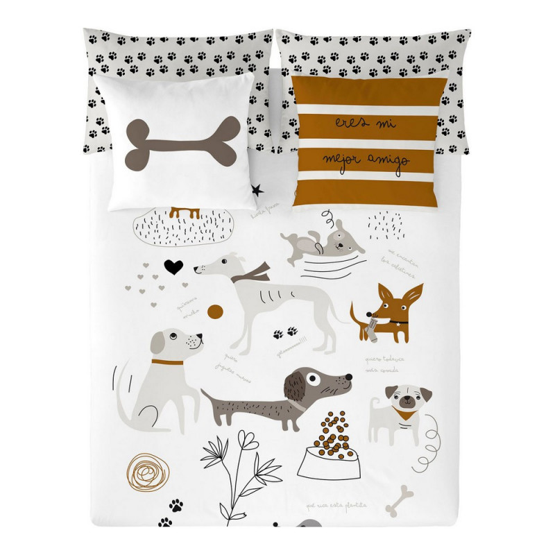 Housse de Couette Panzup Dogs Gran lit 2 personnes (240 x 220 cm)