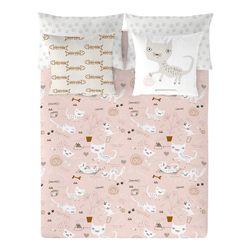 Housse de Couette Panzup Cats Gran lit 2 personnes (240 x 220 cm)