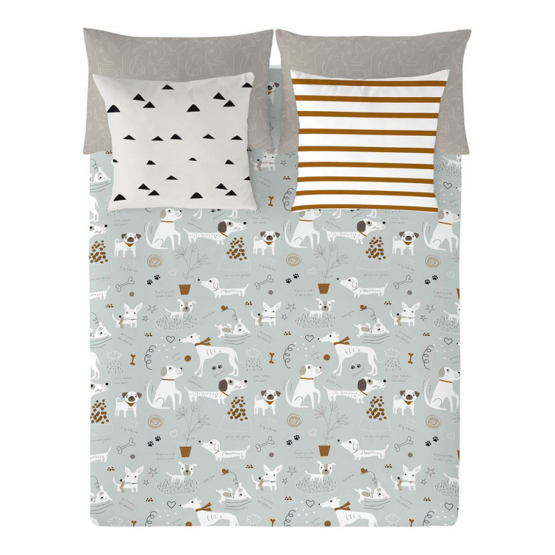 Housse de Couette Panzup Dogs Lit king size (260 x 220 cm)