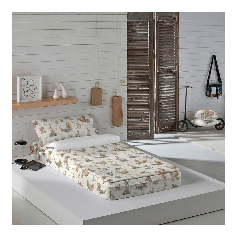 Housse de couette non rembourrée Icehome Spring Field (Lit 1 personne) (90 x 190/200 cm)