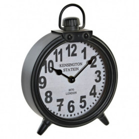 Horloge de table DKD Home Decor Gris foncé Fer (18.5 x 5.5 x 26 cm) 28,99 €