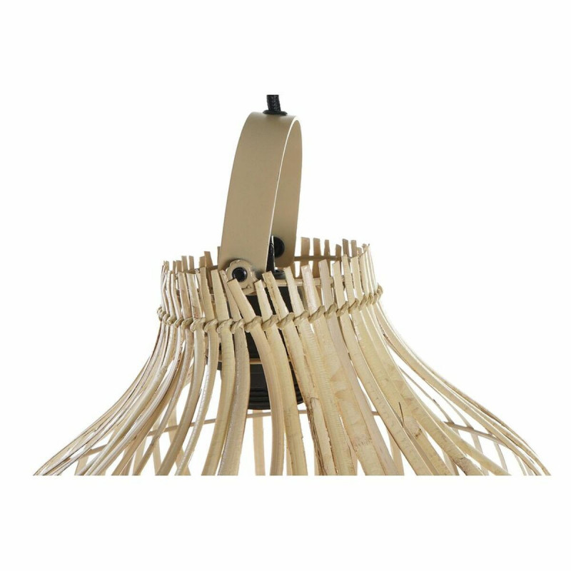 Image secondaire de Suspension DKD Home Decor Marron Multicouleur Métal osier 50 W Urbaine 220 V 30 x 30 x 29 cm