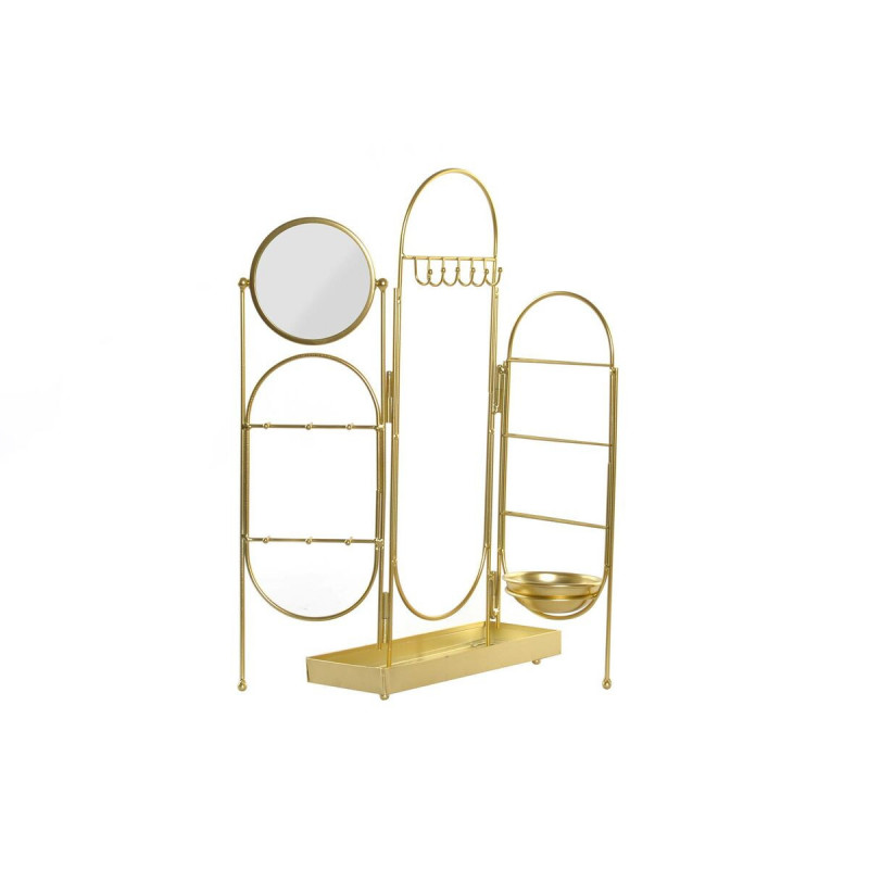 Porte-Bijoux DKD Home Decor Miroir Métal (45 x 10,5 x 51,5 cm) (46 x 10,5 x 51,5 cm)