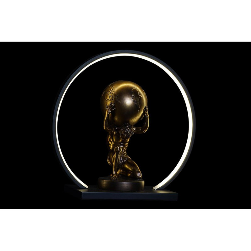 Image secondaire de Décoration lumineuse DKD Home Decor Atlas Résine (40,5 x 16 x 38 cm)