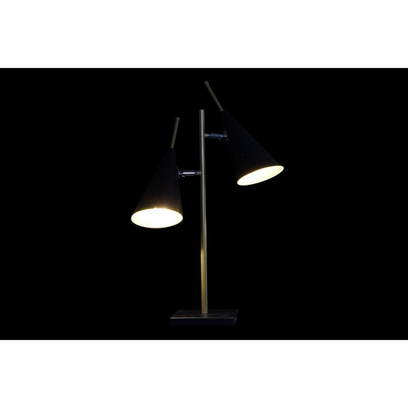 Image secondaire de Lampe de bureau DKD Home Decor Noir Doré Métal 25 W 220 V 38 x 16 x 64 cm