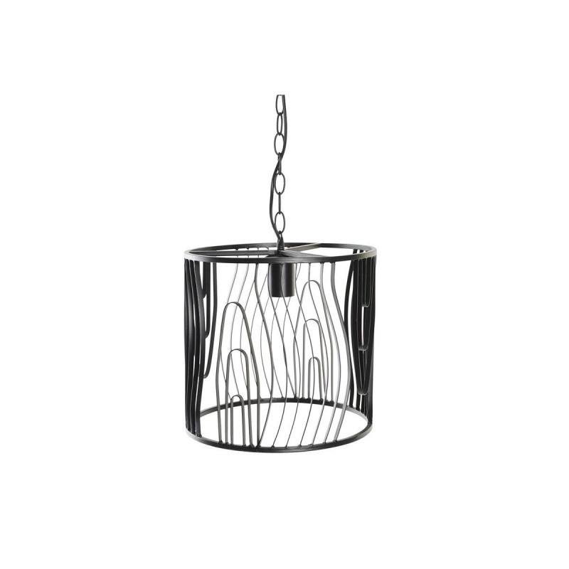 Suspension DKD Home Decor Noir 220 V 50 W (30 x 30 x 28 cm)