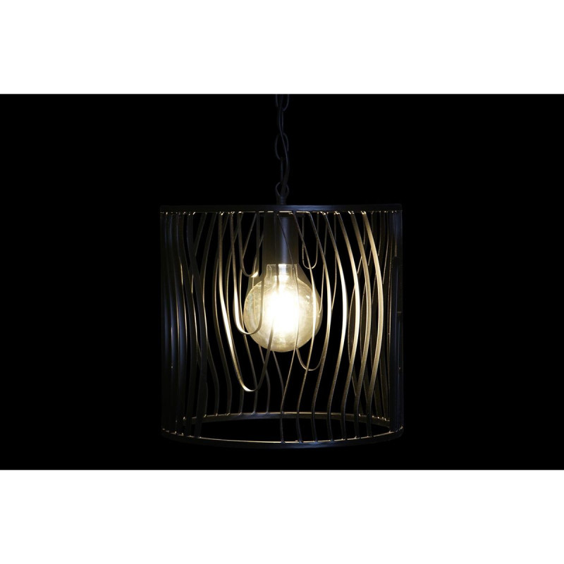 Image secondaire de Suspension DKD Home Decor Noir 220 V 50 W (30 x 30 x 28 cm)