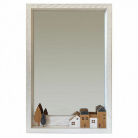 Miroir mural DKD Home Decor Bois Blanc Maisons (36 x 4 x 60 cm) 60,99 €
