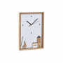 Horloge Murale DKD Home Decor Bois Blanc Maisons (20 x 4 x 30 cm) 28,99 €