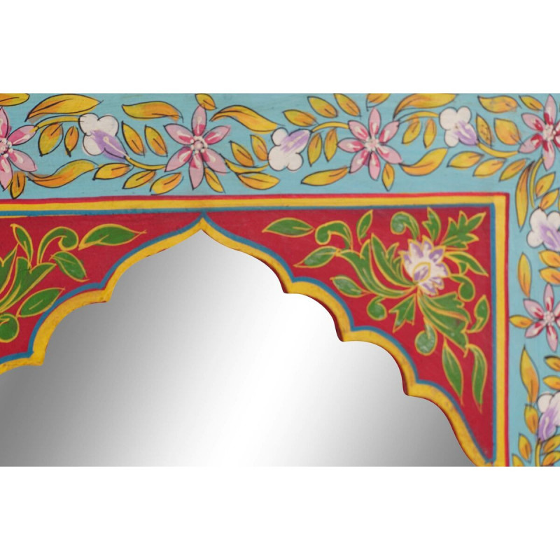 Image secondaire de Miroir mural DKD Home Decor Floral Multicouleur Bois MDF (41 x 2 x 56 cm)