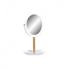 Miroir DKD Home Decor Naturel Aluminium Blanc Bambou PS (17 x 17 x 31 cm) 34,99 €