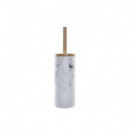Brosse de salle de wc DKD Home Decor Scandi Naturel Aluminium Blanc Caoutchouc R 34,99 €