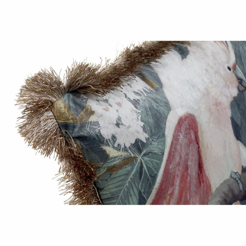 Image secondaire de Coussin DKD Home Decor Carré Oriental Frange 45 x 10 x 45 cm (2 Unités)