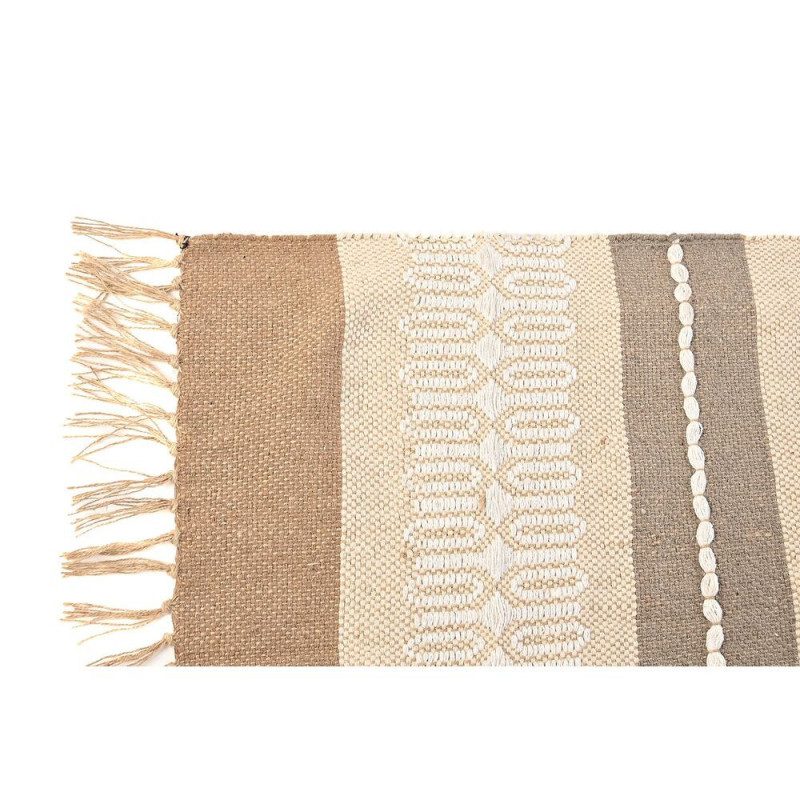 Image secondaire de Tapis DKD Home Decor Marron Polyester Coton (156 x 244 x 0,7 cm)