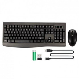Pack clavier souris sans fil rechargeable BLUESTORK - Noir 42,99 €