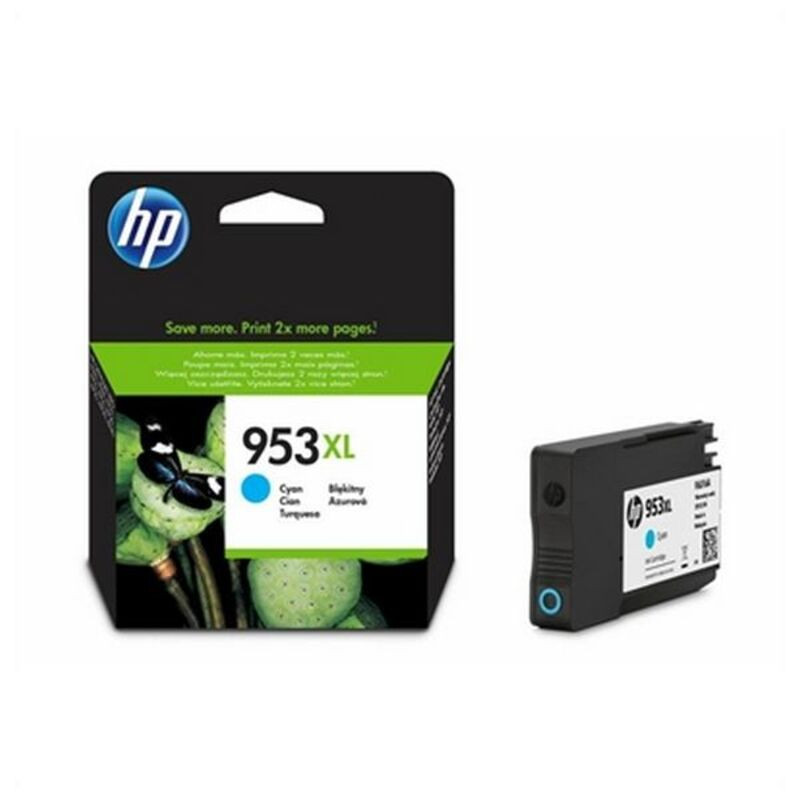 HP 953XL Cartouche d'encre cyan grande capacité authentique