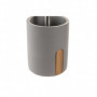 Brosse de salle de wc DKD Home Decor Naturel Gris Ciment Bambou (9,5 X 9,5 X 36, 34,99 €