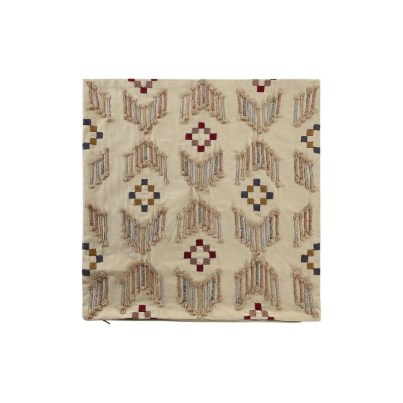 Housse de coussin DKD Home Decor Beige 50 x 1 x 50 cm