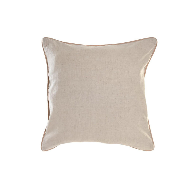 Image secondaire de Coussin DKD Home Decor 50 x 15 x 50 cm Beige Rose Aluminium Traditionnel 50 x 1 x 50 cm