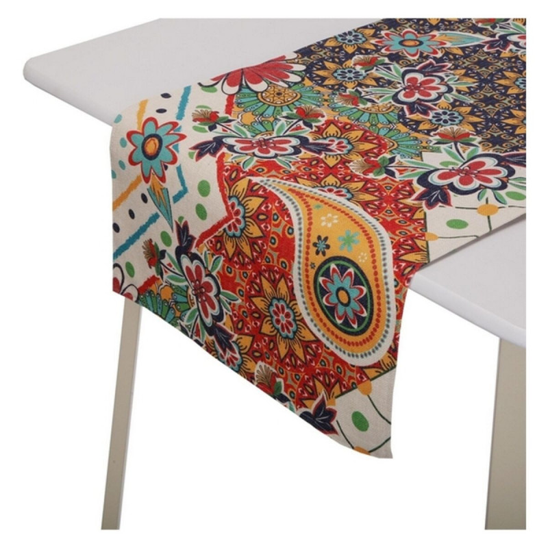 Image secondaire de Chemin de Table Versa Giardino Multicouleur Polyester (44,5 x 0,5 x 154 cm)