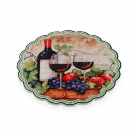 Dessous de plat Versa Rond Vin Céramique Liège (20 x 20 cm) 16,99 €