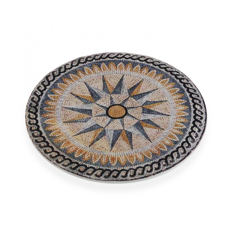 Dessous de plat Rond Mosaïque Liège Céramique (20 x 20 cm)