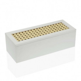 Boîte à bijoux Versa Rectangulaire Blanc (10 x 8 x 26 cm) 23,99 €
