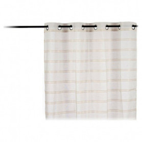 Rideau Visillo Rayures Beige Polyester (140 x 260 cm) 27,99 €