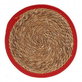 Dessous de plat Marron Rouge Fibre naturelle (Ø 35 cm) 15,99 €