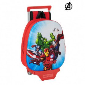 Cartable 3D avec roulettes 705 The Avengers Rouge 39,99 €