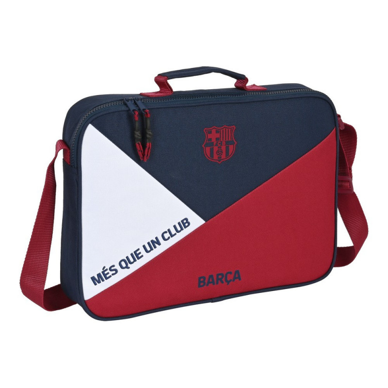 Cartable d'école F.C. Barcelona Bleu Bordeaux 38 x 28 x 6 cm