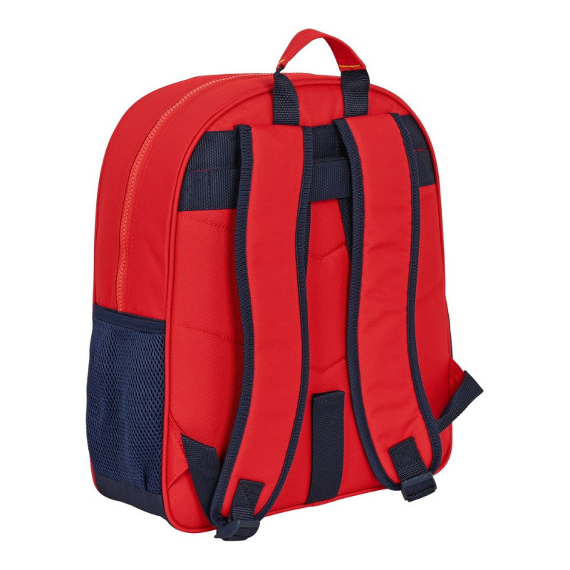 Image secondaire de Cartable RFEF Rouge Bleu (32 x 38 x 12 cm)