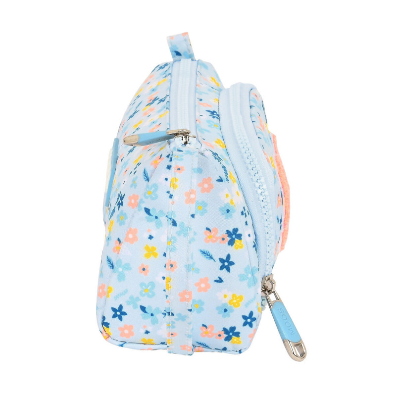 Image secondaire de Trousse Scolaire avec Accessoires Moos Lovely Bleu (32 Pièces)