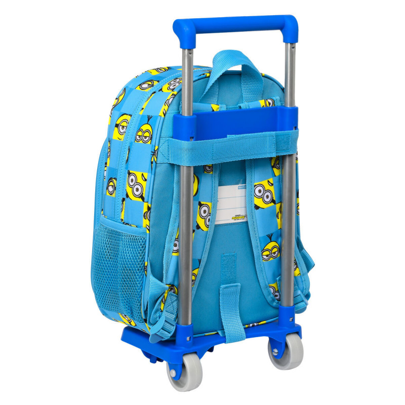 Image secondaire de Cartable à roulettes Minions Minionstatic Bleu (26 x 34 x 11 cm)