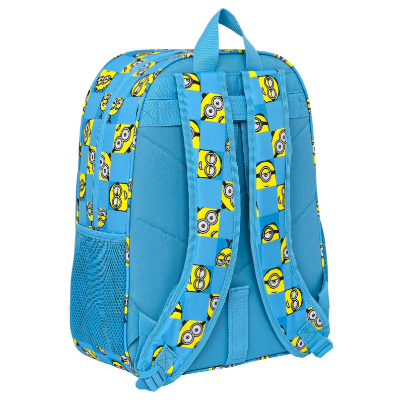 Image secondaire de Cartable Minions Minionstatic Bleu (33 x 42 x 14 cm)