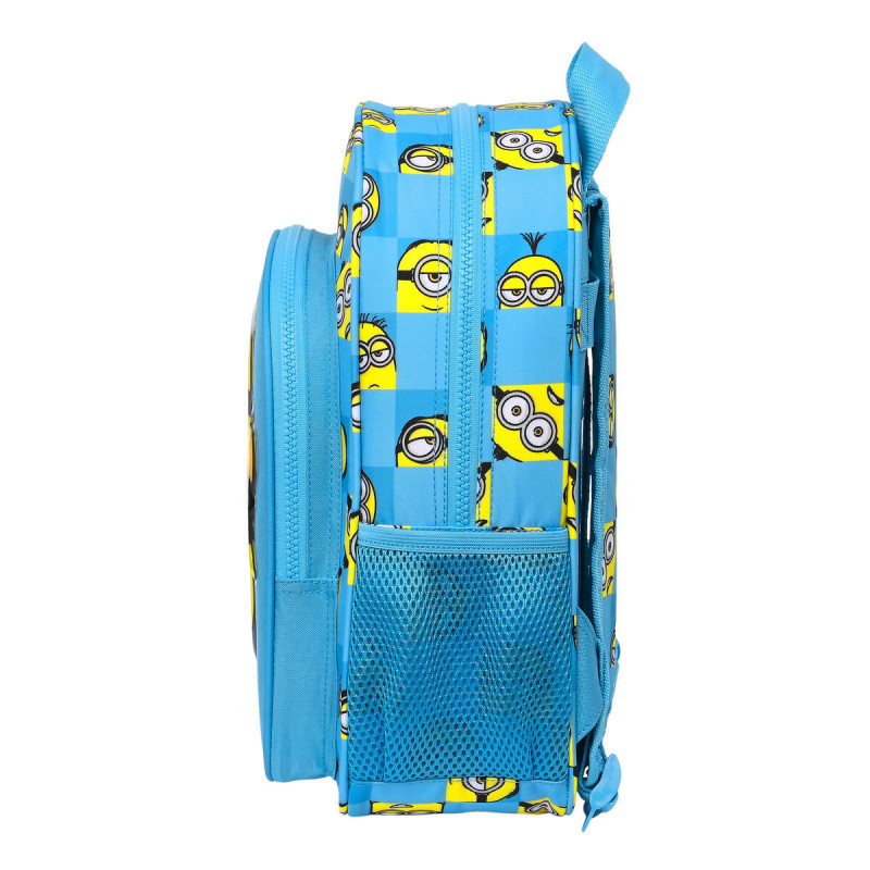 Image secondaire de Cartable Minions Minionstatic Bleu (26 x 34 x 11 cm)