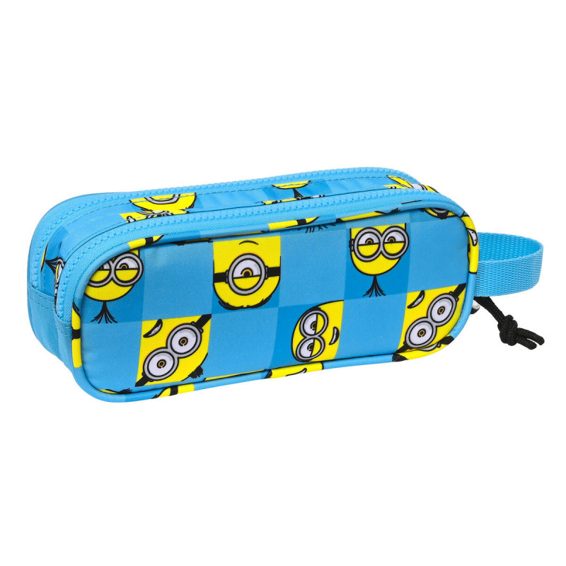 Image secondaire de Trousse Fourre-Tout Double Minions Minionstatic Bleu (21 x 8 x 6 cm)